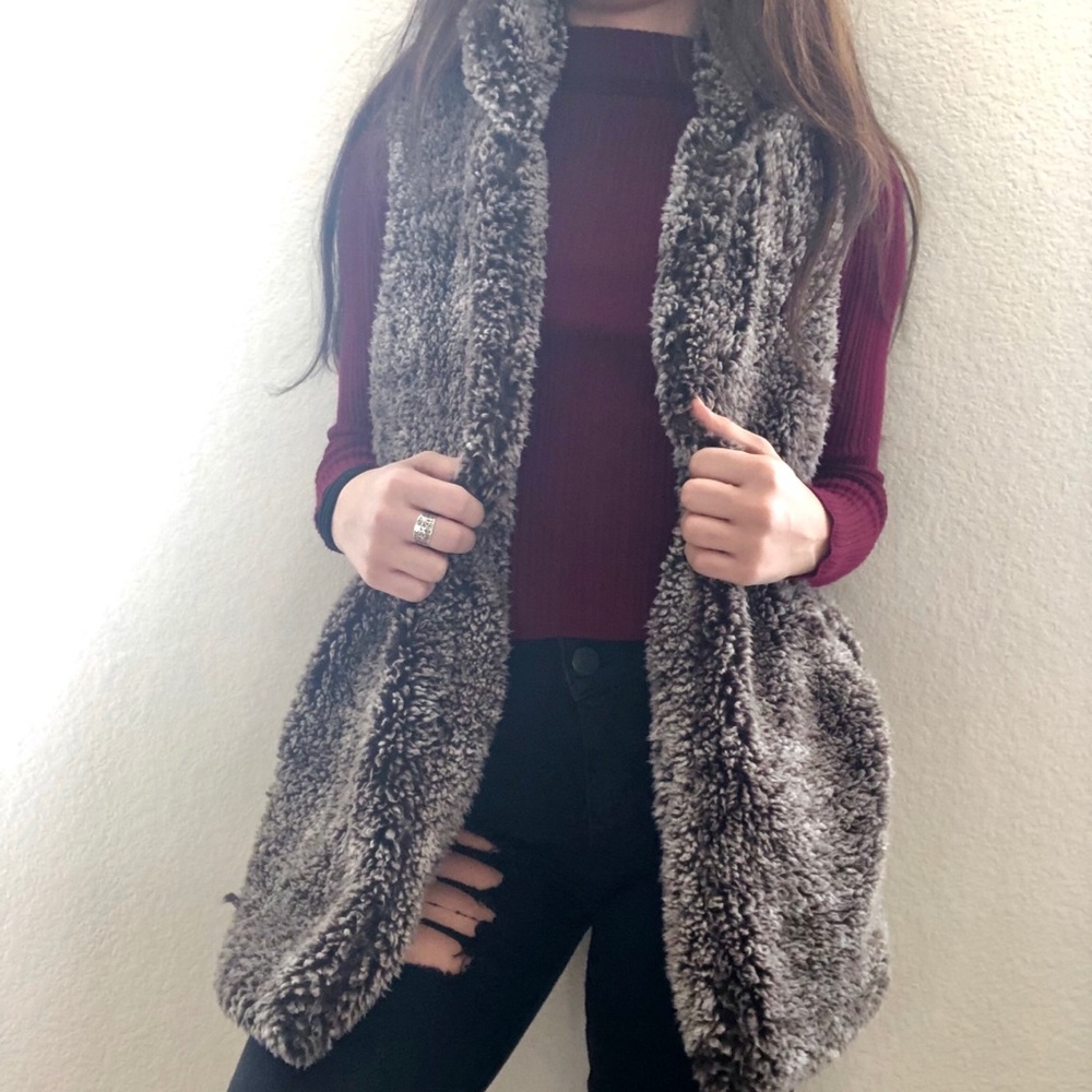 Altar’d State Faux Fur Vest